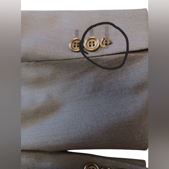 Hugo Boss Al Capone Chicago Suit Wool GUC Blue Vintage Size GR 50 - Picture 13 of 15